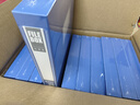 晨光（M&G）文具 10只A4/35mm檔案盒文件盒 收納資料盒 藍色塑料盒辦公用品 ADM929A 曬單實(shí)拍圖