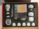 京東京造 整套茶具 天青汝窯茶壺功夫茶具套裝 雨潤天青18件套禮盒裝 曬單實(shí)拍圖