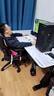 傲風(fēng)A4Pro電競桌實(shí)木電動(dòng)升降電腦桌辦公書(shū)桌子黑色1.8*0.8m 曬單實(shí)拍圖