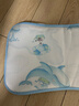 貝肽斯嬰兒涼席寶寶透氣冰絲涼墊兒童幼兒園午睡床席子云鯨幻境120*65cm 曬單實(shí)拍圖