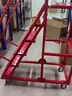 競遠倉庫登高梯裝卸車(chē)移動(dòng)平臺梯樓超市理貨貨架梯子登高梯 紅色5步離地1.3米五步梯 曬單實(shí)拍圖