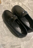 回力媽媽鞋老人春秋舒適5060歲中年女鞋軟底防滑皮鞋中老年0044黑色39 曬單實(shí)拍圖