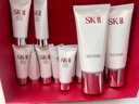 SK-II女士潔面120g*2氨基酸洗面奶sk2化妝品護膚品套裝禮盒生日禮物女 曬單實(shí)拍圖