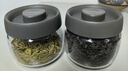 樂(lè )扣樂(lè )扣（LOCK&LOCK）按壓抽氣玻璃密封罐雜糧茶葉廚房干貨儲物罐奶粉罐400ML灰色 曬單實(shí)拍圖