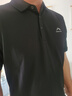 海瀾之家（HLA）短袖POLO衫男涼感短袖男25夏季 黑色L4 山不在高HNTPW2J103A XL 180/96A 推薦151~164斤 曬單實(shí)拍圖