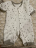 翹腳鴨嬰兒衣服新生兒連體衣純棉秋冬季加厚夾棉爬爬服春秋滿(mǎn)月寶寶睡衣 灰白小樹(shù)懶【2件套】（保暖款） 66cm （建議3-6個(gè)月，15斤內） 曬單實(shí)拍圖
