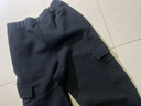 優(yōu)衣庫童裝男童女童高彈力快干運動(dòng)工裝褲褲子衛褲483454 485162 483454/09黑色 160 曬單實(shí)拍圖