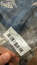 HLA海瀾之家牛仔褲男26夏季山不在高系列直筒褲子男 曬單實(shí)拍圖