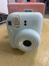 富士（FUJIFILM）instax  mini12 一次成像 立拍立得相機 mini12 薄荷綠 官方標配（無(wú)相紙及周邊配件） 曬單實(shí)拍圖