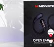 魔聲（Monster）Open Ear AC229藍牙耳機真無(wú)線(xiàn)運動(dòng)跑步耳掛商務(wù)防水降噪觸控游戲長(cháng)續航音樂(lè )耳機 AC229磨砂黑【4麥ENC+極細超輕掛耳+超薄款】 曬單實(shí)拍圖
