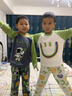 紅豆男童睡衣春夏款純棉長(cháng)袖兒童男孩中大童小學(xué)生卡通家居服 41471 160 (M) 建議體重85-100斤 曬單實(shí)拍圖