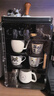 美煮婦同款防塵杯子收納置物架桌面茶杯水杯架茶具收納盒可瀝水 輕奢黑【4層大號】隔板可拆/收納高杯 曬單實(shí)拍圖