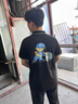 個(gè)性相當夏季工作服POLO定制t恤印字logo衣服定做文化衫工衣短袖訂制服裝 龍鱗領(lǐng)-黑色 XL 曬單實(shí)拍圖