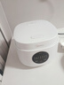 美的（Midea） 電飯煲 家用電飯鍋智能預約多功能微壓 可煮小米粥迷你小型1-2-3-4人煮飯鍋電煮鍋易清洗小巧機身 【節能版】 白色 FB30M161 3L 曬單實(shí)拍圖