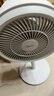 美的（Midea）【暴風(fēng)循環(huán)】空氣循環(huán)扇大風(fēng)量搖頭電風(fēng)扇家用臺式落地扇輕音臥室節能小風(fēng)扇柔風(fēng)輕羽扇 FGA24TQ 曬單實(shí)拍圖