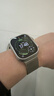 Apple/蘋(píng)果 Watch Ultra 3 智能手表GPS+蜂窩款49毫米原色鈦金屬表殼鐵錨藍色海洋表帶 MEWJ4CH/B 曬單實(shí)拍圖