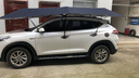 邁牛汽車(chē)遮陽(yáng)傘智能全自動(dòng)防曬車(chē)衣車(chē)套半罩移動(dòng)車(chē)棚傘遮陽(yáng)板 全自動(dòng)【4.2*2.1m】銀灰+支架 曬單實(shí)拍圖