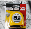 田島（TaJIma）5.5米鋼卷尺盒尺米尺木工尺公制25mm寬 1001-0035 曬單實(shí)拍圖
