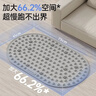 博舒健食品級硅膠指壓板超慢跑步足底按摩墊原地腳踩穴位疏通趾壓板 曬單實(shí)拍圖