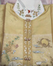 重回漢唐溶溶月豎領(lǐng)對襟襖馬面裙套裝原創(chuàng  )明制漢服女款秋冬款 淺黃色豎領(lǐng)對襟襖/預售 付款45天內發(fā)貨 M 曬單實(shí)拍圖