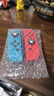 Nintendo Switch任天堂switch原裝二手joycon手柄jc 可刷amibo 支持健身環(huán)HD震動(dòng) 98星紅藍一對 不帶手繩 曬單實(shí)拍圖