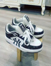 MLB男女時(shí)尚復古老花學(xué)長(cháng)鞋運動(dòng)休閑板鞋黑色50BKS38 曬單實(shí)拍圖