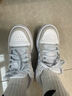 adidas ENTRAP美式校園風(fēng)運動(dòng)少年感復古籃球風(fēng)板鞋男女阿迪達斯   米白色/灰色   38 曬單實(shí)拍圖