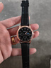 【網(wǎng)紅爆款】商務(wù)腕表石英運動(dòng)表休閑皮帶男女手表 黑色 曬單實(shí)拍圖