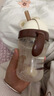 世喜吸管奶瓶1-3歲直飲杯嬰兒ppsu一12個(gè)月以上寶寶300ml帶重力球手柄 曬單實(shí)拍圖