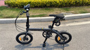 京東京造 F6折疊自行車(chē)禧瑪諾7速鋁合金16英寸成年人學(xué)生通勤單車(chē)太空灰 曬單實(shí)拍圖