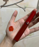 阿瑪尼紅管唇釉#214奶杏色 素顏口紅不沾杯潤唇膏生日禮物送女友 曬單實(shí)拍圖