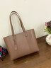 viney牛皮包包女包大容量托特包單肩包手提包生日禮物高級感送女友老婆 曬單實(shí)拍圖