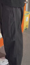 森馬（Semir）休閑褲男夏季直筒工裝長(cháng)褲涼感吸濕速干透濕傘兵褲子101325127132 曬單實(shí)拍圖