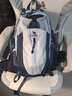 駱駝（CAMEL）登山包戶(hù)外男女運動(dòng)雙肩包防水旅游徒步爬山旅行書(shū)包  淺藍色 曬單實(shí)拍圖