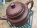 京東京造 宜興紫砂壺 手工茶壺【原礦紫泥】煮泡茶具 德鐘壺238ml禮盒裝 曬單實(shí)拍圖