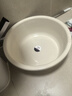 福愛(ài)家洗臉盆特大45cm洗菜盆塑料洗衣盆洗澡洗腳盆塑料臉盆泡腳盆1只裝 曬單實(shí)拍圖