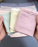 浪莎女士?jì)妊澟兠?0A抑菌襠舒適透氣中腰大碼少女三角褲短褲頭6條裝 曬單實(shí)拍圖