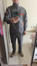海之卿春秋純棉電焊長(cháng)袖工作服套裝男全棉勞保服工裝耐磨工程服廠(chǎng)服定制 咖灰色-純棉斜紋套裝 XL (175) 建議125-140斤 曬單實(shí)拍圖
