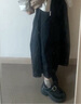 UR2025春季新款女裝簡(jiǎn)約休閑松緊腰超寬松半裙UWM550009 曬單實(shí)拍圖