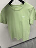 李寧（LI-NING）男童短袖T恤兒童夏裝新款大童青少年正品百搭純棉透氣半袖童裝女 月桂綠 （純棉-親膚百搭） 160 曬單實(shí)拍圖