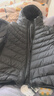 坦博爾羽絨服春款保暖百搭通勤百搭男款輕薄連帽外套TF246209隕石灰175 曬單實(shí)拍圖
