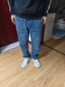 大嘴猴（paul frank）牛仔褲男士春季美式復古褲子男潮休閑褲男褲修身長(cháng)褲 藍色 31 曬單實(shí)拍圖