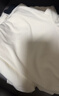 ubras虞書(shū)欣同款羽絨化蠶絲含羊毛肌底衣女早春打底內搭奶油白色 L 曬單實(shí)拍圖