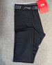 李寧（LI-NING）緊身褲男運動(dòng)跑步壓縮褲高彈速干籃球訓練健身鯊魚(yú)褲打底褲黑色 曬單實(shí)拍圖