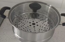 愛(ài)仕達（ASD）蒸鍋雙層不銹鋼蒸鍋 家用燉蒸煮一體湯鍋 30CM大容量蒸籠QVL1530 曬單實(shí)拍圖