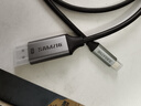 山澤Type-C轉DP1.4線(xiàn)雷電4/5轉換器USB-C轉接頭8K60/2K360Hz投屏適用手機蘋(píng)果16筆記本電腦接顯示器1米 曬單實(shí)拍圖