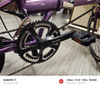 大行（DAHON）折疊自行車(chē)20英寸18速男女式公路折疊車(chē)KAC083 紫色 曬單實(shí)拍圖