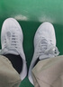 特步情侶男女板鞋小白鞋空軍一號春夏透氣耐磨百搭運動(dòng)板鞋休閑鞋 曬單實(shí)拍圖