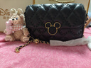 迪士尼（DISNEY）聯(lián)名包包女款鏈條斜挎包輕奢百搭實(shí)用生日禮物送女生送閨蜜 JD【精美禮盒+雪莉玫掛件】菱形鏈條-經(jīng)典黑色 曬單實(shí)拍圖