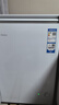 海爾（Haier）100L單溫冰柜小型家用小冰柜減霜一級能效冷藏冷凍轉換深冷冷柜小冰箱BC/BD-100GHW9D國家補貼 曬單實(shí)拍圖